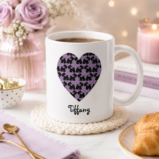 Ett hjärta fullt av Scotties Kaffemugg (Skapare uppladdad)