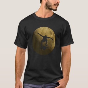 Ett hjul som Flyter i Måne självbalanserande golv T Shirt