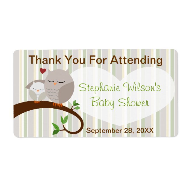 Ett hoot av en babyskugga, könsuppehåll, favoritet fraktsedel (Framsidan)