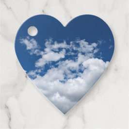 Ett hörn av moln gåvor etiketter