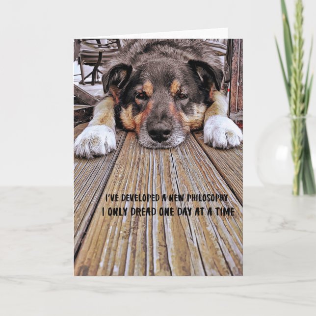 ETT HUND LIVSKRAFTKORT TACK KORT (Framsida)