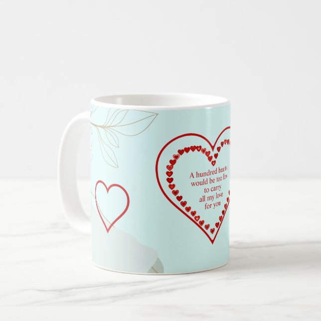 Ett hundra hörn, kaffemugg (Framsida vänster)