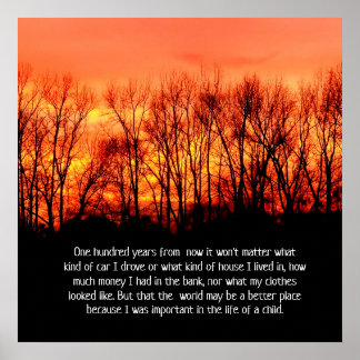 Ett hundratal år från och med nu - stor poster