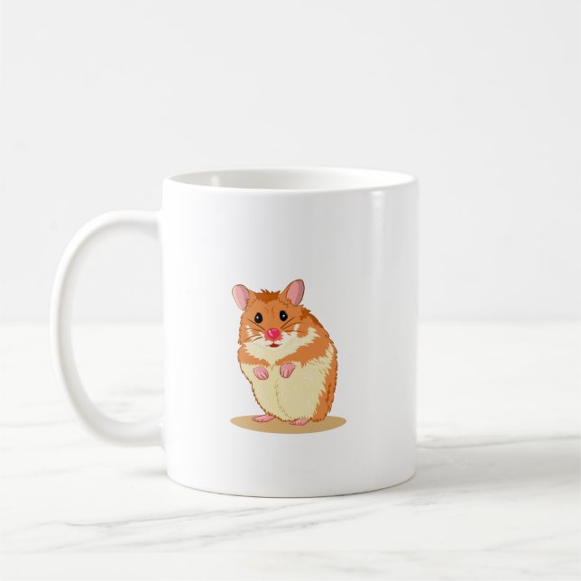 Ett hus är inte ett hem utan en Hamstermugg Kaffemugg (Vänster)