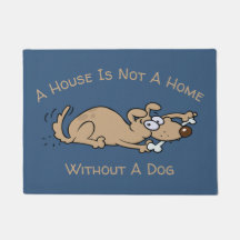 Ett hus är inte ett hem utan en hundtecknad