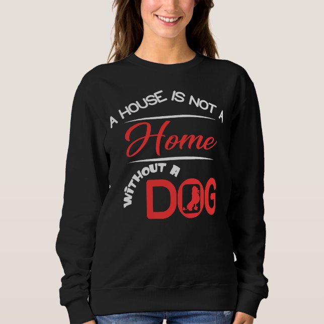 Ett hus är inte ett hem utan Pudel T Shirt (Framsida)