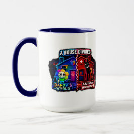 Ett hus delat - Roblox Dndys Wrld v Animal Hosp Mugg
