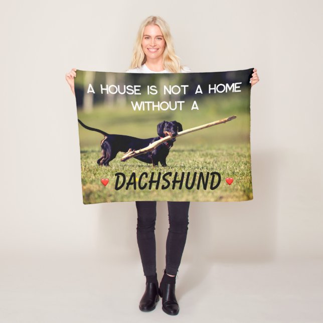 Ett hus, inte en hemdator, Hund Fleecefilt (På plats)