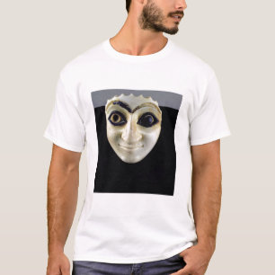 Ett huvud av en figur från tempelet av Nini-zaza, Tee