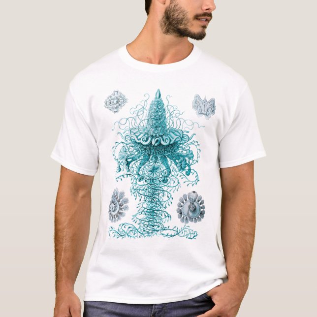 Ett Hydrozoan - Siphonophores T-shirt (Framsida)