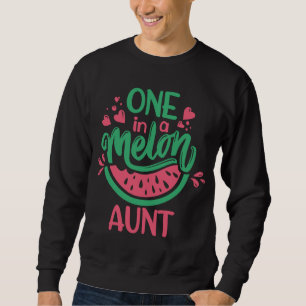 Ett i ett Melon Moster sommarfruktstomme Lång Ärmad Tröja