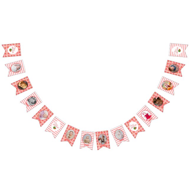 Ett i Melon 1:a födelsedag Vimplar (Alla)