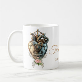 Ett imponerande ångspel kaffemugg