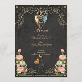 Ett imponerande steampunk hjärta meny