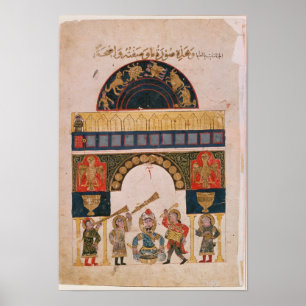 Ett indiskt astrologiskt kartlägger poster