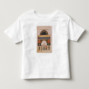 Ett indiskt astrologiskt kartlägger t shirt