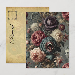🩸 ett initiativrikt Bloom - gotiic Victorian Helg Vykort