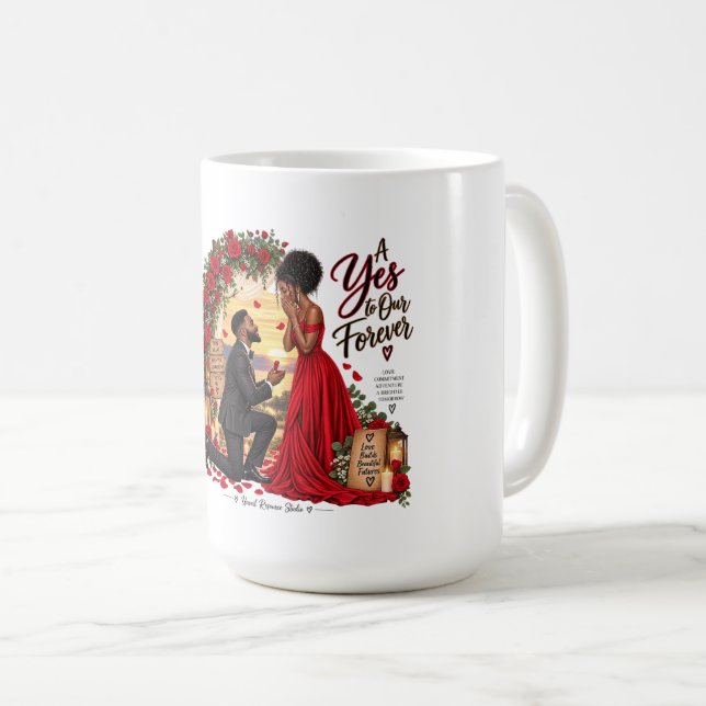 Ett Ja till Vår Evighet Kaffemugg (Framsida höger)