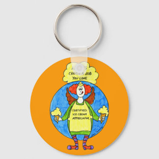 Ett jobb du Kärlek Nyckelring