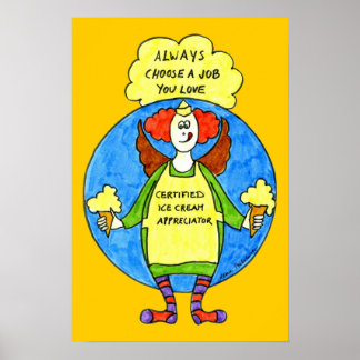 Ett jobb du Kärlek Poster