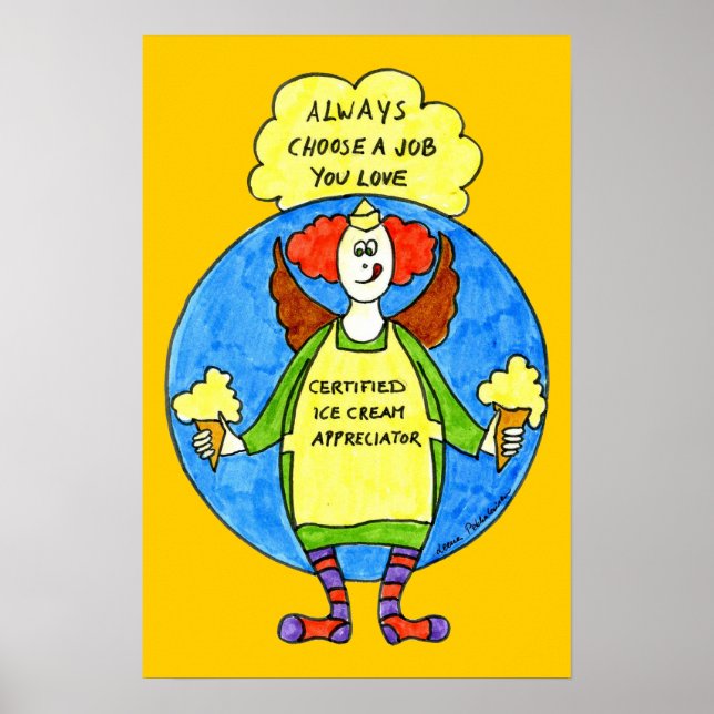 Ett jobb du Kärlek Poster (Framsidan)