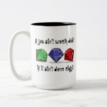 Ett jobb som är värt Mugg