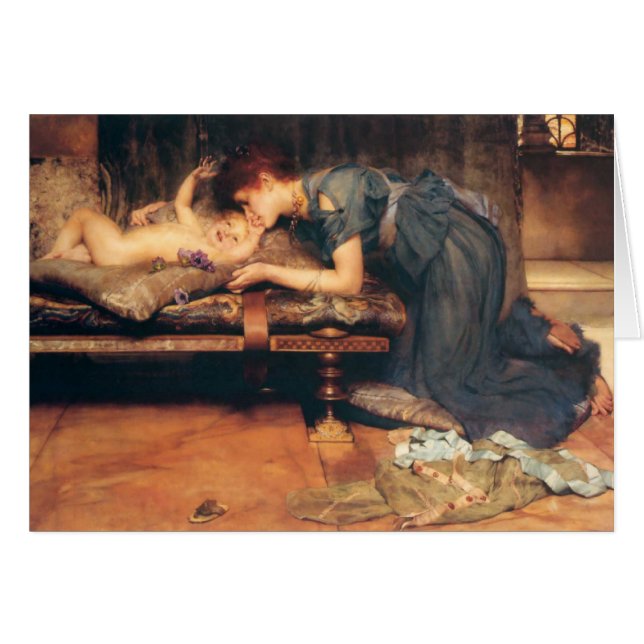 Ett jordiskt paradis hälsningskort (Framsidan Horizontal)