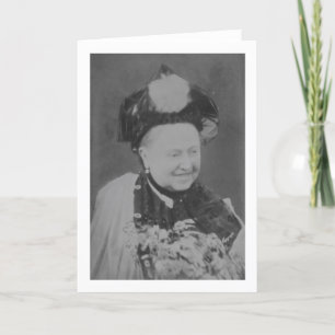 Ett Jubileeporträtt av drottningen Victoria Kort