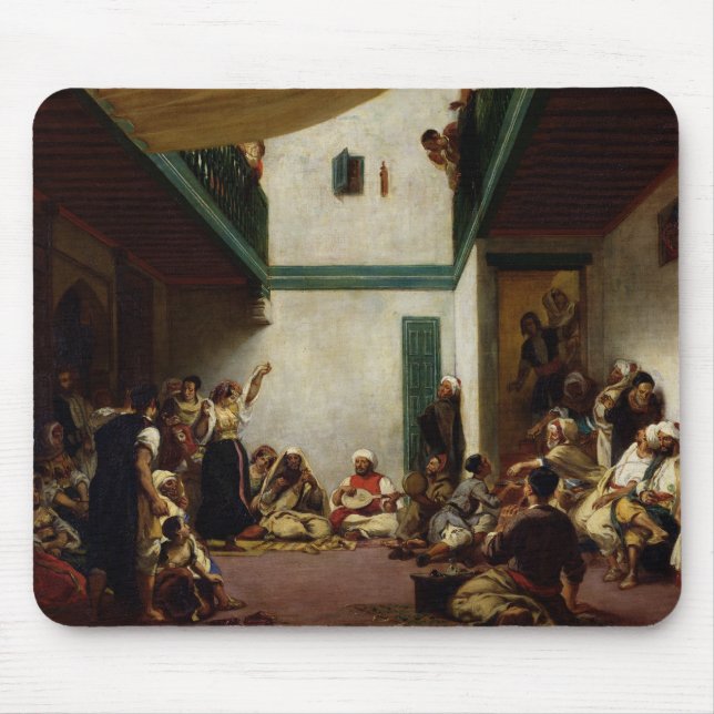 Ett judiskt bröllop i Marocko, 1841 Musmatta (Framsidan)