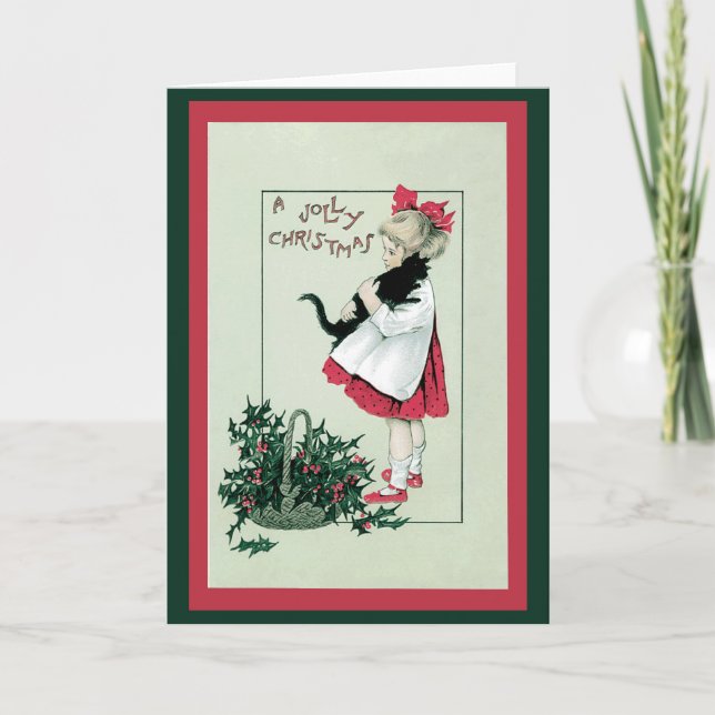 Ett Julkort Helgkort (Framsida)