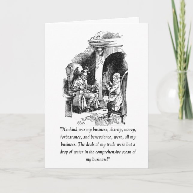 Ett jultomte-kort kort (Framsida)