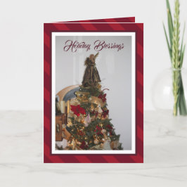 Ett julvälsignskort helgkort