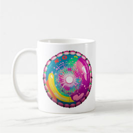 Ett Kalejdoskop Kaffemugg