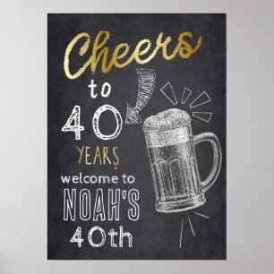 Ett kall ett för den gamla, Cheers och Öl. Poster