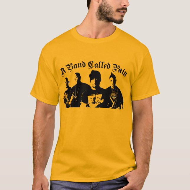 ett kallat musikband smärtar tee shirt (Framsida)