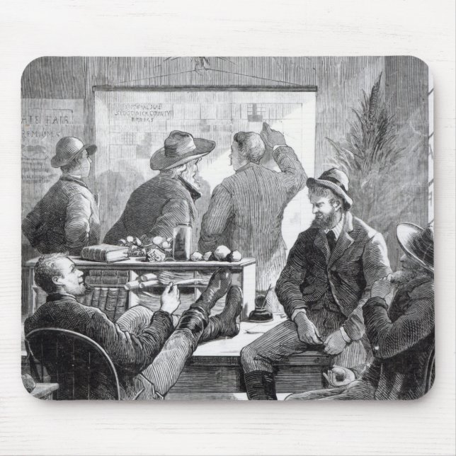 Ett Kansas landkontor Musmatta (Framsidan)