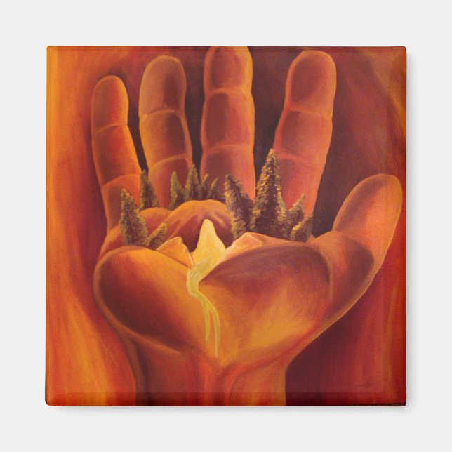 Ett känsligt saldo magnet (Framsidan)