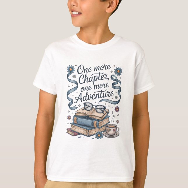 Ett kapitel till, ett till Äventyr T Shirt (Framsida)