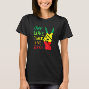 Ett Kärlek Pride Jamaica Caribbean Rasta Vacation T Shirt