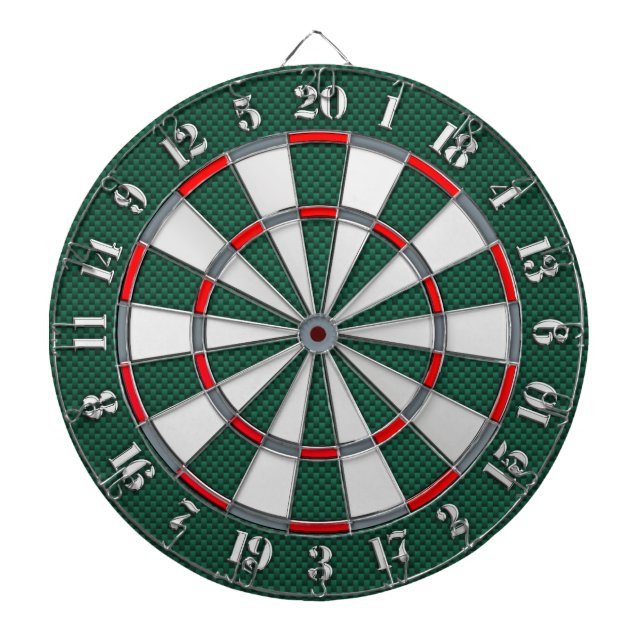 Ett klassiskt spel av Darts Chrome Carbon Fiber St Darttavla (Framsidan)
