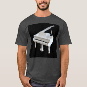 Ett klassiskt spelbart piano t shirt
