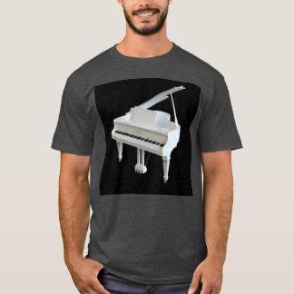 Ett klassiskt spelbart piano t shirt