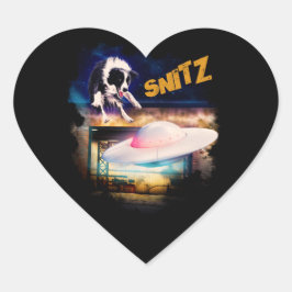 Ett klistermärke med Snitz of Bob's Saucer Repair