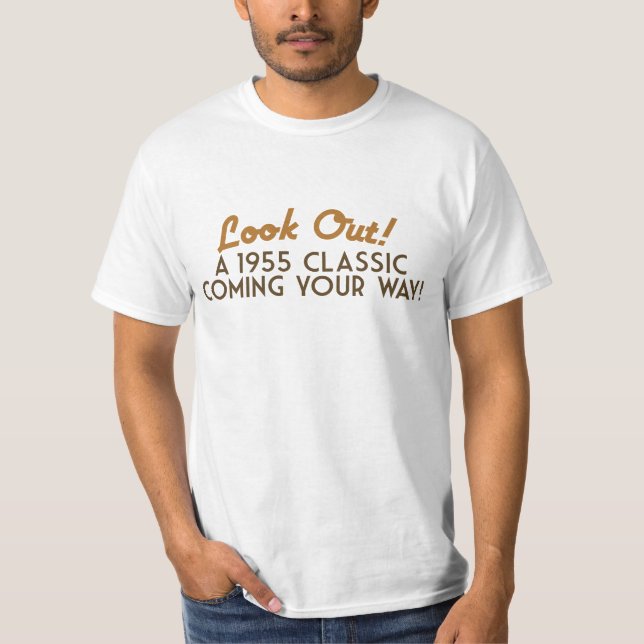 Ett kommande ditt för klassiker långt tee shirt (Framsida)