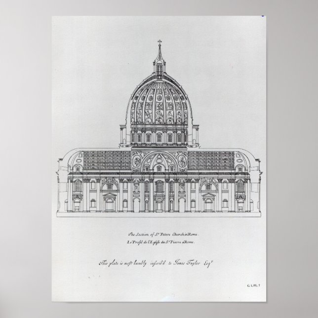 Ett kor-avsnitt av St. Peter's, Rom Poster (Framsidan)