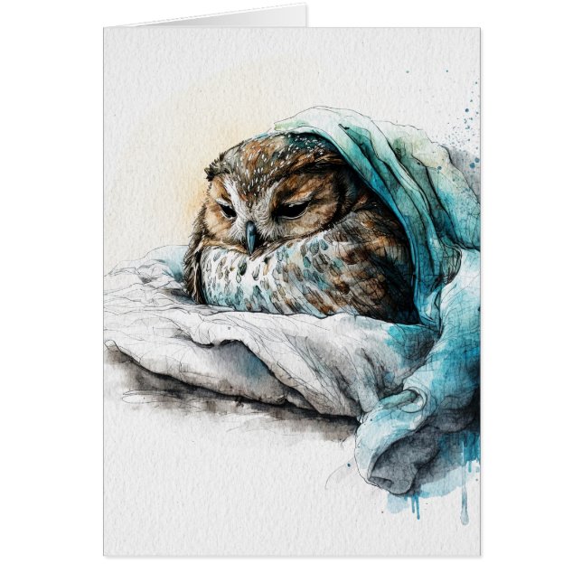 Ett kort för Bra Nap-hälsning (Framsidan)