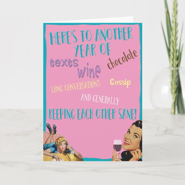 Ett kort för en bra vän (Framsida)