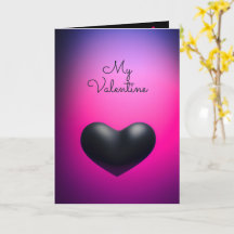 Ett kort för foto-Valentine-Elegant med enkelt sva
