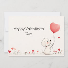 Ett kort för hälsning på Alla hjärtans dag ❤️ 🎈