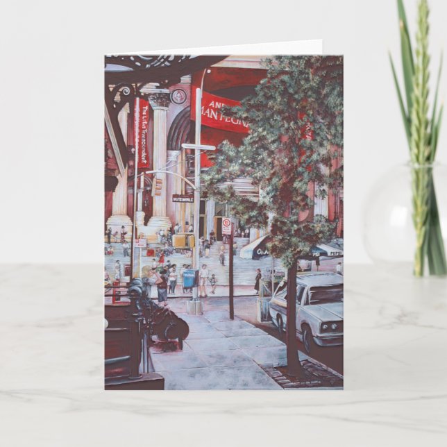 Ett kort för möteshälsning (Framsida)